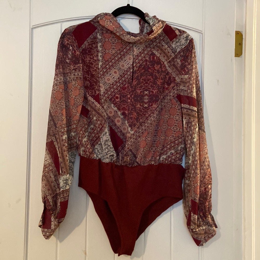 Mink Pink Bodysuit Blouse